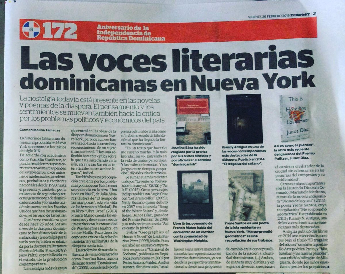 MateoActor's tweet photo. Profiled with wonderful amazing writes @eldiariony #altoyork #alwaysalla #elalto https://t.co/Cc66HFhpWL