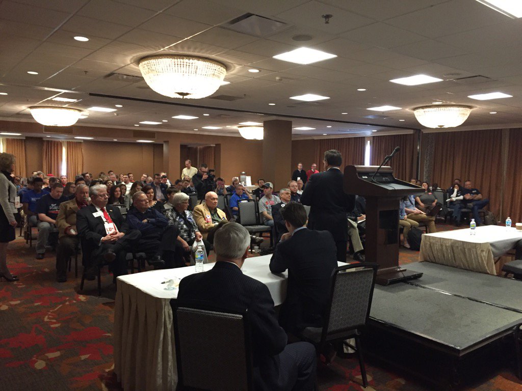 The #AGMOForum has started!  Join us in the St Moritz room with <a href="/HawleyMO/">Josh Hawley</a> and <a href="/KurtUSchaefer/">Kurt U. Schaefer</a> #LDMO16