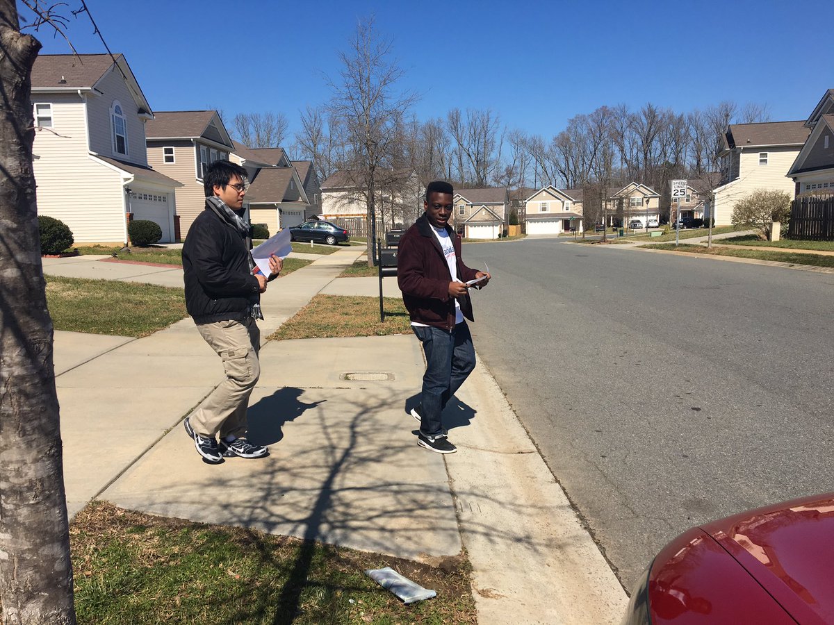 Great day to canvass! #teammaddalon