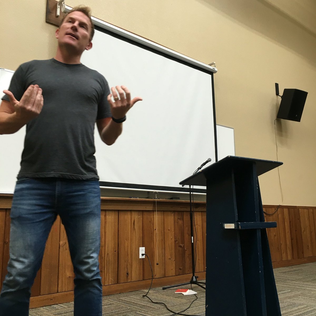 fobesman's tweet photo. Excited to be learning from @JustinBuzzard this weekend at @sunsetchurch Men's Retreat. https://t.co/1DOWHpFrqc