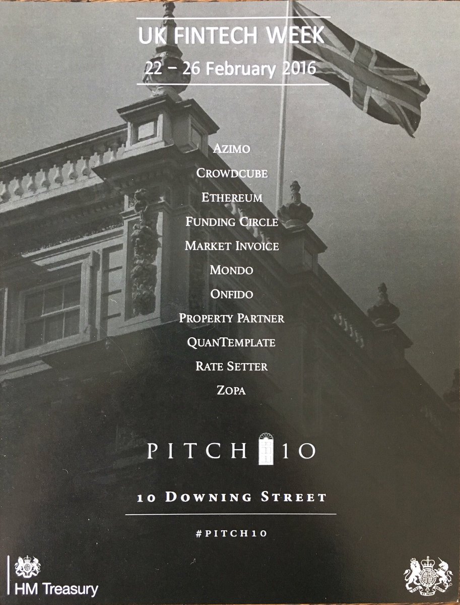 H4ryB's tweet image. Star UK Fintech lineup at yesterday&apos;s #pitch10 - thanks @eileentso @DanielKorski et al