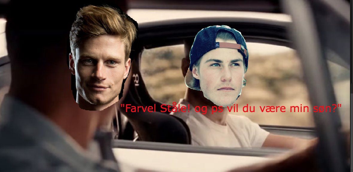MicasW's tweet photo. Ståle og Niels' veje må skilles, efter Ståles fatale crash. #dr3x #seeyouagain #curlingbarn https://t.co/XsJzd3ChGt