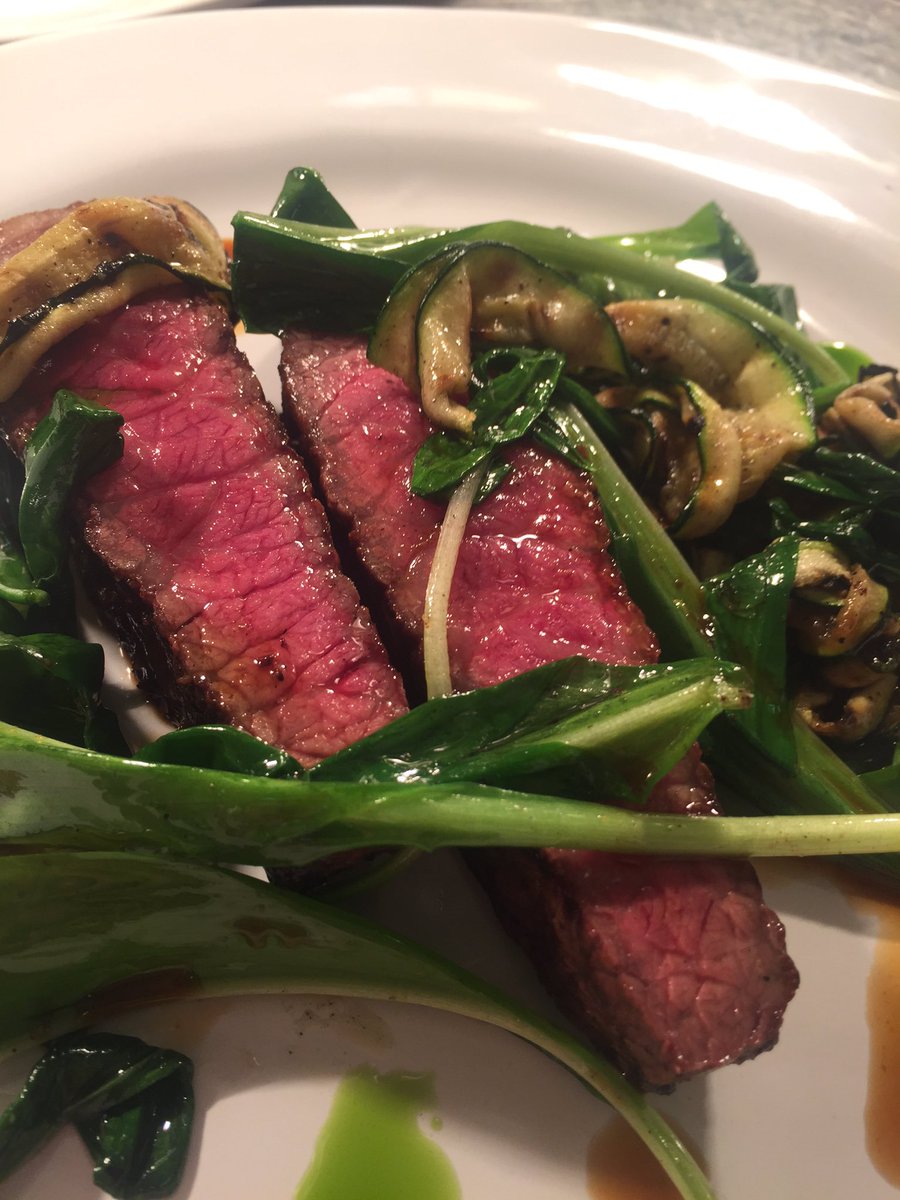 chefengberg's tweet photo. Earl Stonham farm Wagyu and wild garlic #Wagyu #beef #wildgarlic https://t.co/OyEOopmpsy