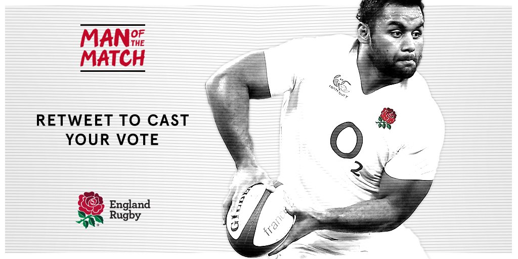 EnglandRugby's tweet photo. Retweet if Billy Vunipola is your Man of the Match in this game https://t.co/B1ZAUDTVsJ
