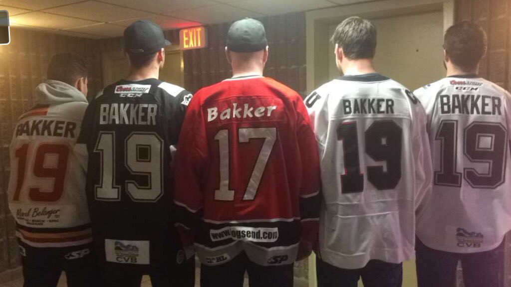 LaLigga's tweet photo. The boys R in Syracuse to watch  @Bakkesy giver with @IceCapsAHL @WheelingNailers #BAKKER https://t.co/ben298ohPW