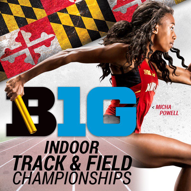 MarylandTrack's tweet photo. Micha Powell with a close finish in the 400m places 3rd with a huge PR- 52.55 #Terps #PodiumPerformance https://t.co/N3eakXSQvw