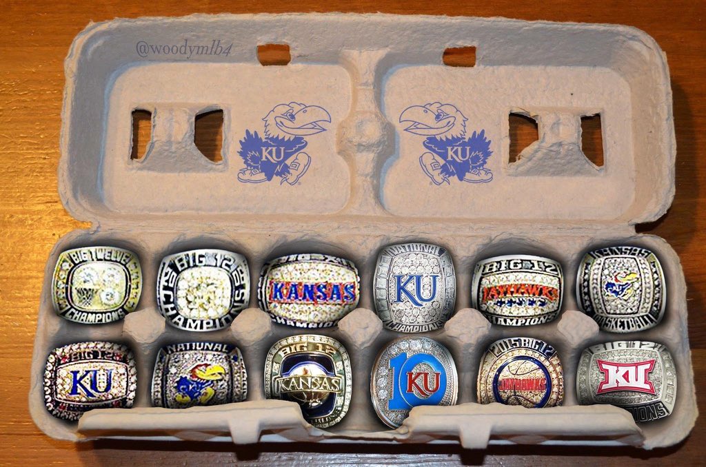 FansOfKU's tweet photo. Dozen't it feel great to be champs...AGAIN? #12Straight https://t.co/Iqav7KkAnf