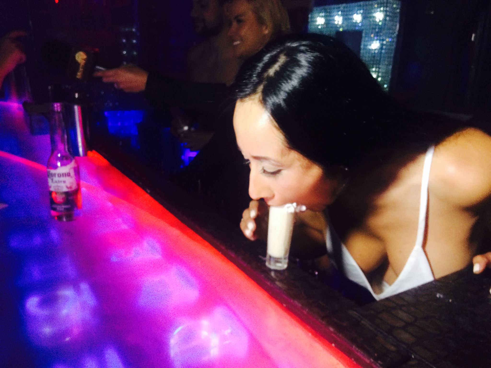 Jenny Scordamaglia on X: UM.....Flakis doing a blowjob - THE DRINK !!!.  lol. Filming behind the bar of @House_MIA MiamiTV t.coqaYphIuu29   X