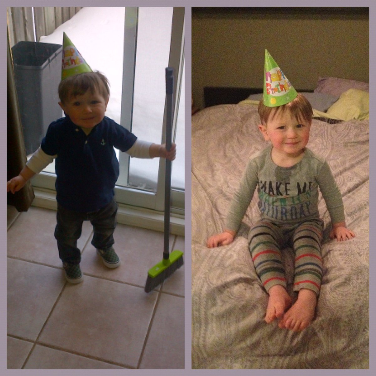 gapps10's tweet photo. Happy 2nd Birthday to this little guy. Keeping the hat tradition alive. 🎈 https://t.co/Zz4CP2WRQ8