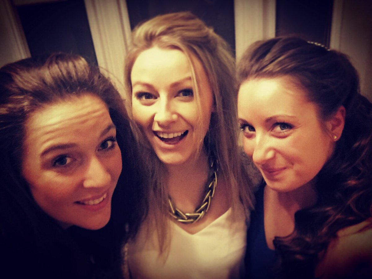 V_Binnie_Ryle's tweet photo. The reunion is on.🙌🏽🙋🏼✌🏼️#LikeThereIsNoTomorrow @SallyBworth @emma89_1 https://t.co/8IhQpO3h7d