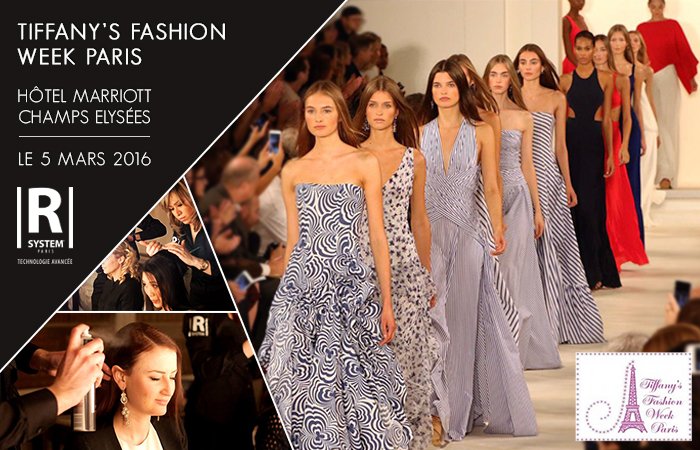 RSYSTEMPARIS's tweet photo. #RSystemParis sera en coulisses de la #TiffanysFashionWeek le 5 Mars 2016 pour sublimer les mannequins du défilé ! https://t.co/DUPPgm9JBQ