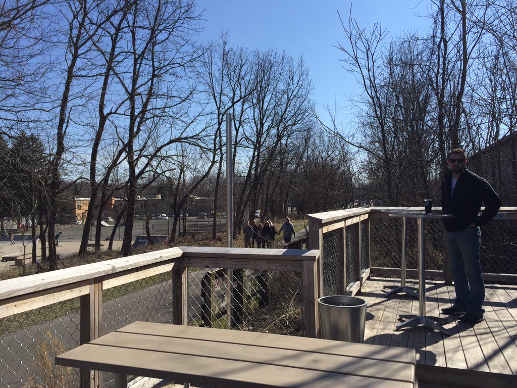 exp_grp's tweet image. @BrewDogKatie: Apparently, we aren't the only Brewery along a bike path, next to a skate park! @BrewDogUSA