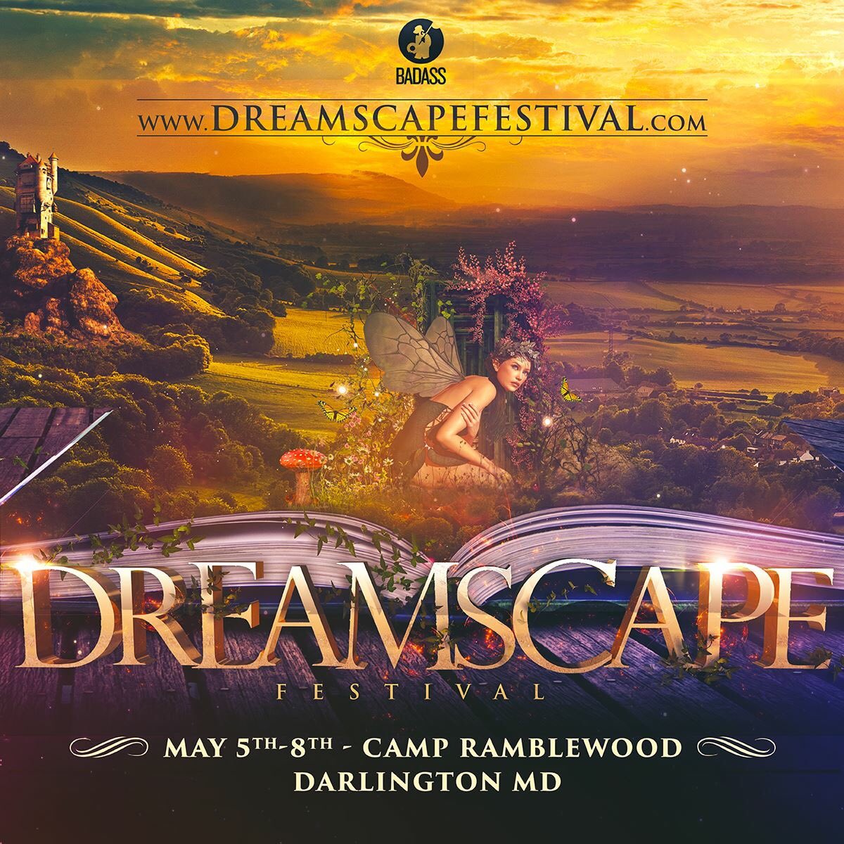 badassraves's tweet photo. .@DreamscapeFesti is almost 2 months away!  Lineup is expected sometime next week. https://t.co/467L8anjjO
