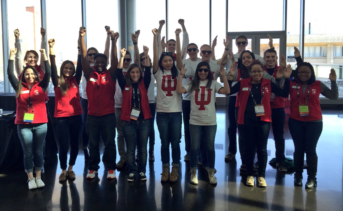 iufye's tweet photo. When Purdue loses, @boilergoldrush poses with Fists to Blades in IU gear #NODAR7 #Region7Racing2016 https://t.co/MnHFvkaDE6