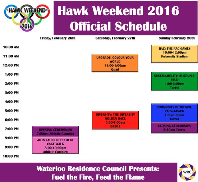 WRCLaurier's tweet photo. UPDATE: Diversity's Event will be pushed back by half an hour, and will now be from 5-7pm! See you there! https://t.co/Kb0rrHkkeG