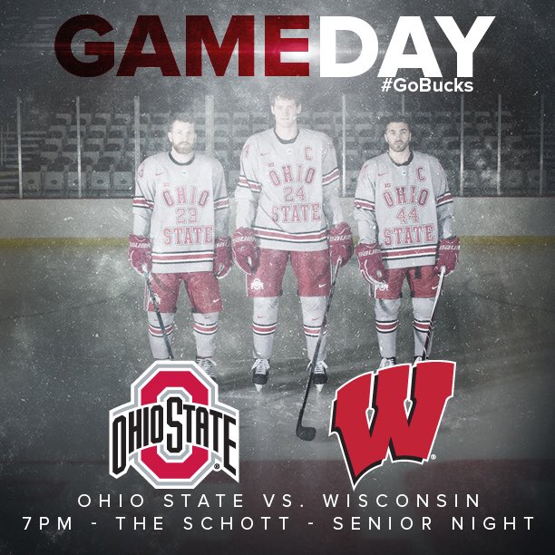 OhioStateMHKY's tweet photo. Special #SeniorNight gameday for the Buckeyes. Gently used 👞👠👢👟 will be collected for @Soles4Souls. 7pm ⚫️ drop. https://t.co/BNiEC59dkR