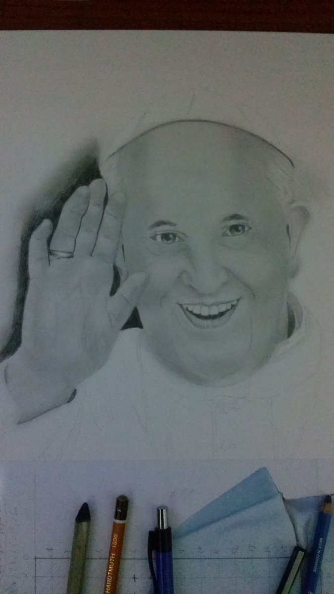 corrado1304's tweet photo. @Pontifex_it ritratto a matita
mis: 33x48 ancora da finire https://t.co/79E2dfJfdp