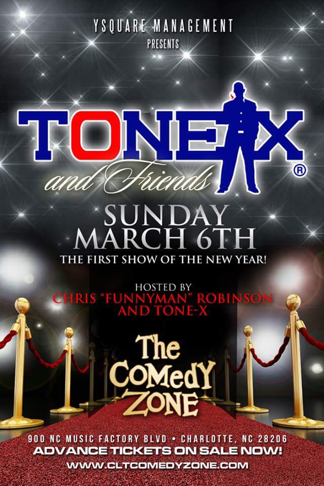 ToneXComedy's tweet photo. After #CIAA we got next...@ComedyZoneCLT It doesn't matter WHEN u get em, but it does matter IF u get em...#ADVTIX https://t.co/WY8I87LjiE