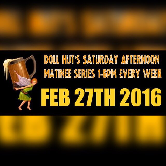 Doll Hut's "Sat Afternoon Matinee" Settle The Score
FOUL RESPONSE Barking Irons Rodents of Unusual Size