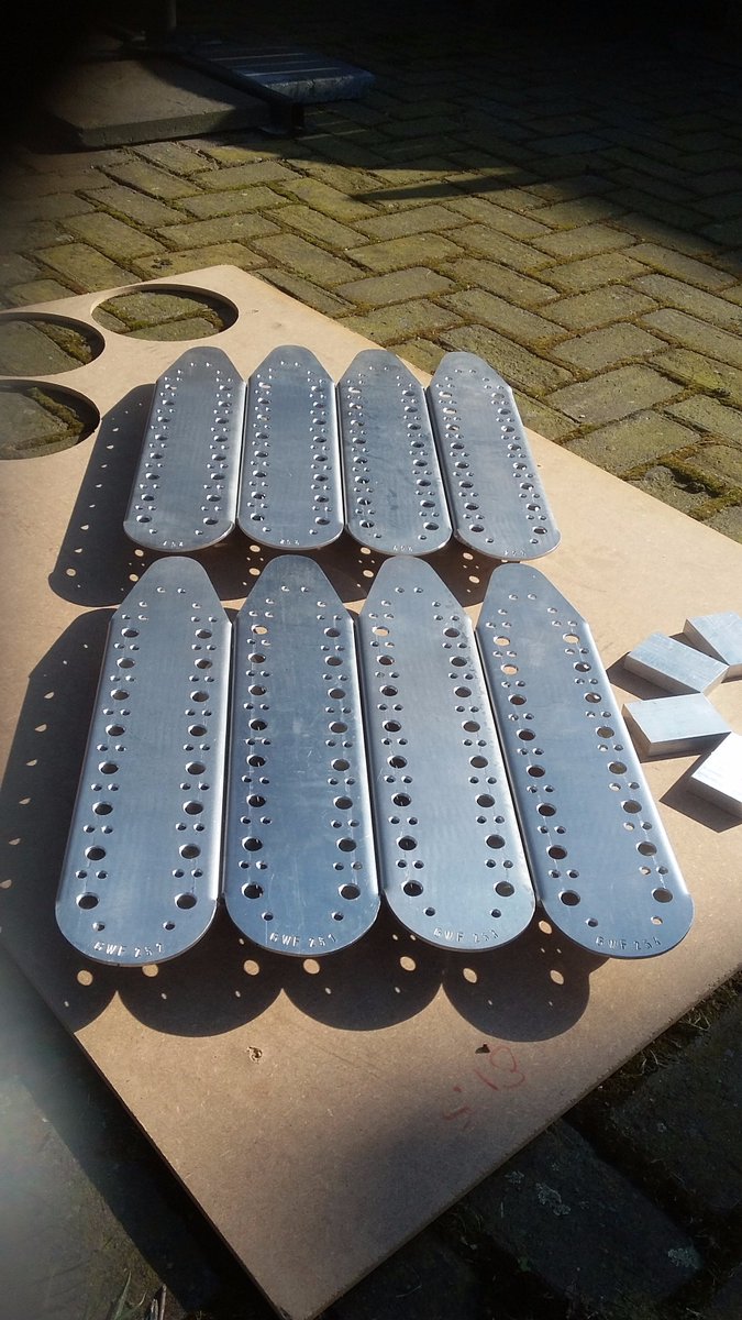 De tandem-step voetplankjes zijn klaar. Nu het frame nog!! Frame nr begint met een 2 dit is voor tandem-steps