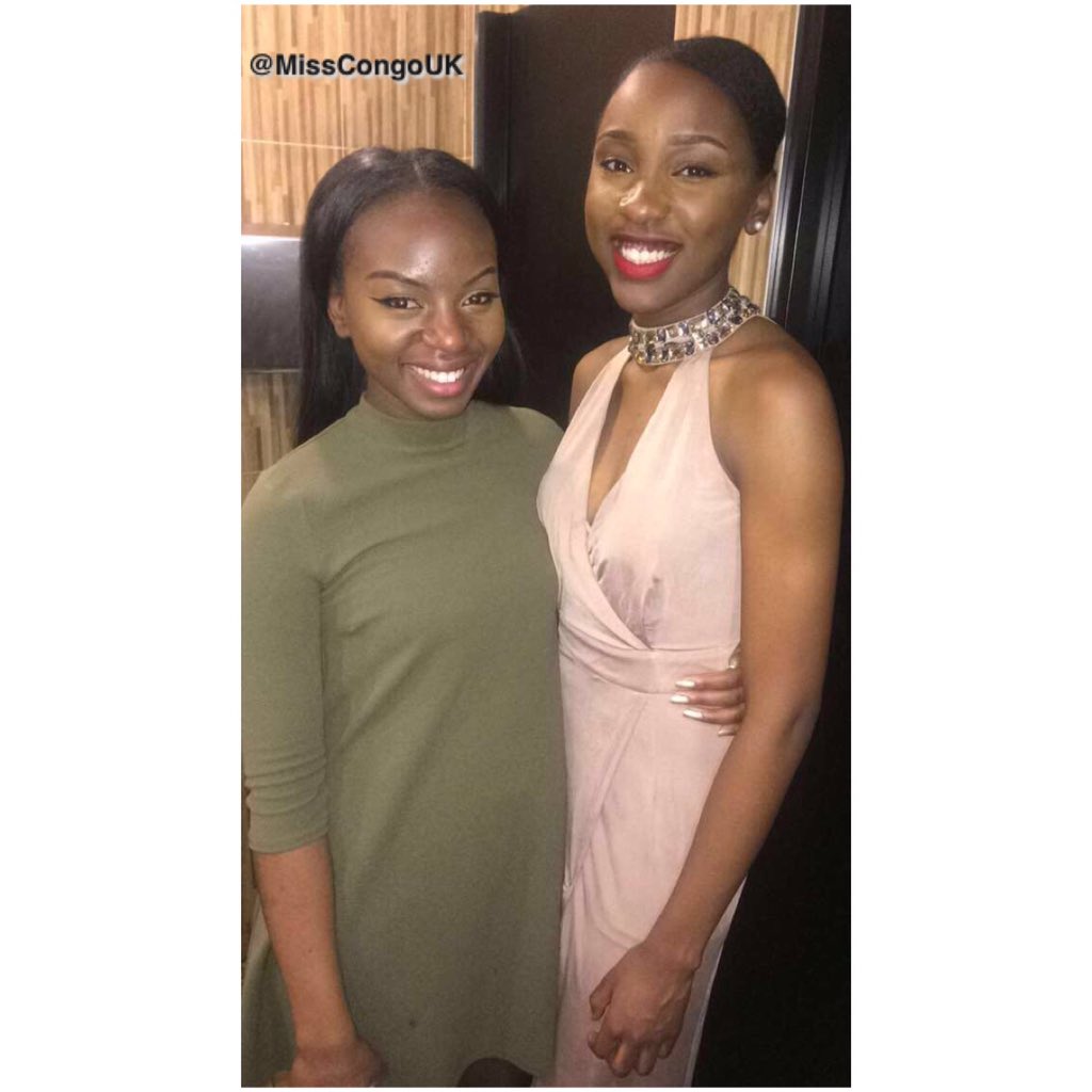 MissCongoUK's tweet photo. @MissCongoUK 1stRU,Christiane &amp; Queen,Lucrece out lastnite w/ Management celebrating Lucrece's winning of MCUK #DRC https://t.co/LaaRx108K9