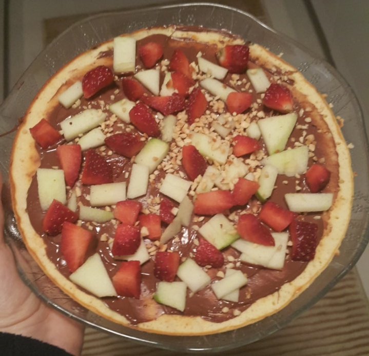S__wardrobe's tweet photo. My recipe: #waffle #pizza 😃😃😃
with #nutella and #fruits 🍏🍓 #yummy  ;) https://t.co/65JXDz3x4j