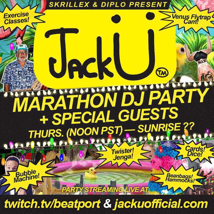 cortiz_djswiff's tweet photo. Let us not forget, @diplo and @Skrillex almost did the impossibleon #24HOURSOFJACKU Congrats #JackÜ!!!!!! @OWSLA https://t.co/C607zcbcaI