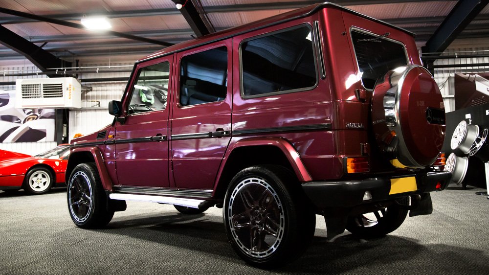 KahnAutomobiles's tweet photo. Rare G-wagon in outstanding condition, finished in Ruby Red metallic. https://t.co/zHb0WWRuBf   #Mercedes #GClass https://t.co/3aMRYJBbuA