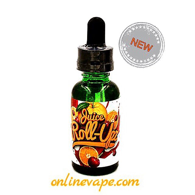 online_vape's tweet photo. The New Orange Cherry by Juice Roll-Upz 🍊🍊🍒🍒 #ejuice #eliquid #vape #vapeon #vapedaily #vapelove #ecig #onlinevape https://t.co/s0ZgrjOUhT
