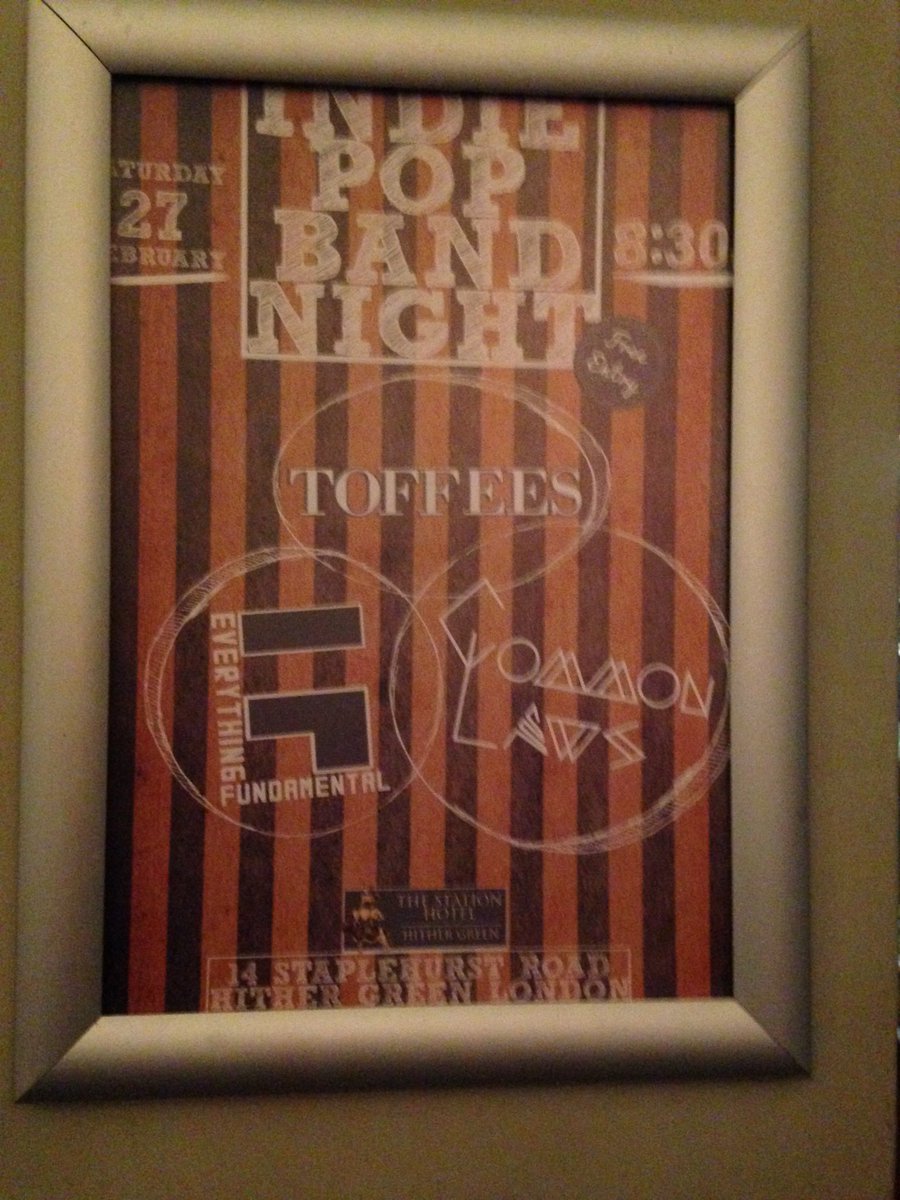 Station Hotel it is tonight! Last gig of our tour so make sure you check it out! Line up is great!