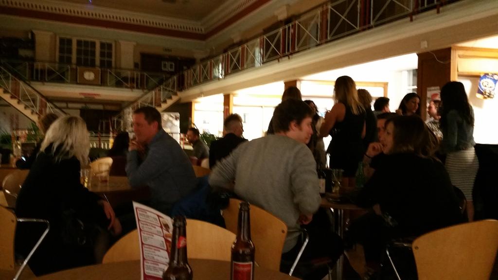 mysickbones's tweet image. #JUSTTHETONIC Comedy Club in #HansonHall #Leicester #comedy