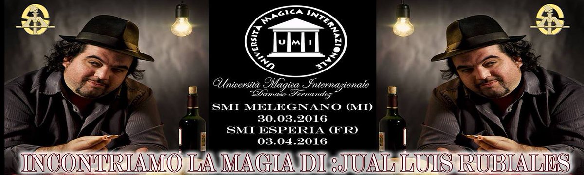 Incontriamo la Magia di <a href="/juanlurubiales/">Juan Luis Rubiales</a> : il 30/3 a Melegnano (MI) - il 3/4 a Esperia (FR)