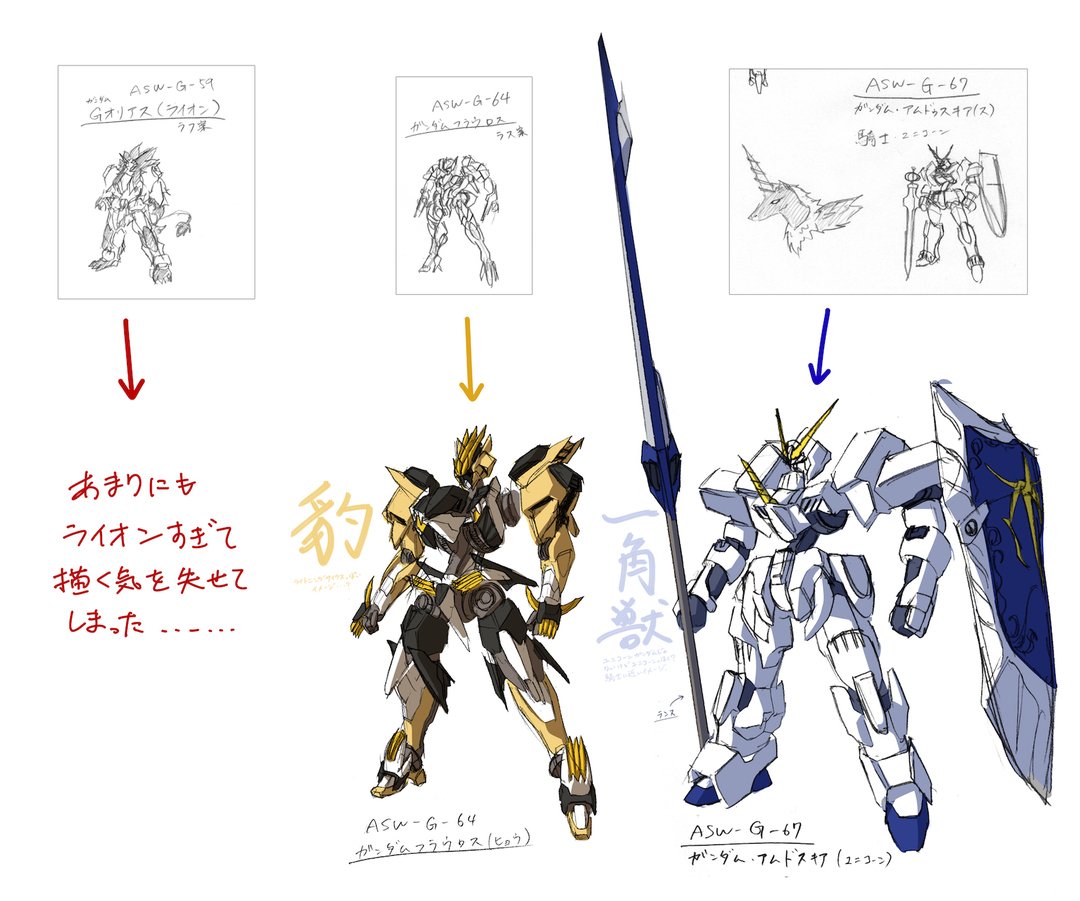 I Takashi ガンダム 鉄血のオルフェンズ ガンダム フレーム の機体を考案中です T Co Zruqodsyij T Co 6hs1ei9ahv Twitter