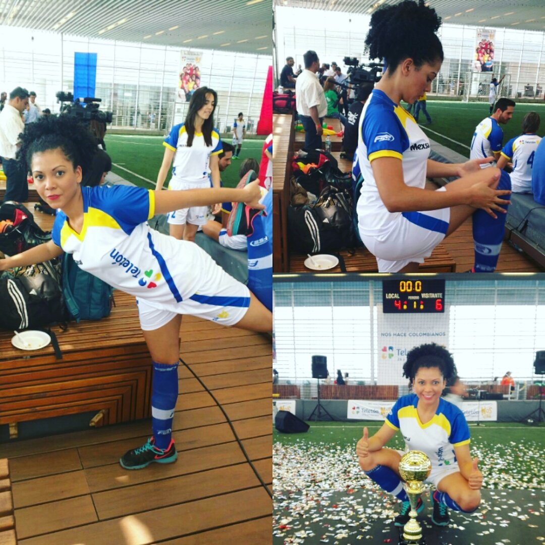 YOLIANAGAMBOA's tweet photo. Otro año jugando con @artistasfutbolclub por la @TeletonColombia #TeletonNosUne #TeletonColombia2016 #ArtistasFC ⚽ https://t.co/nzMaoN1gfW