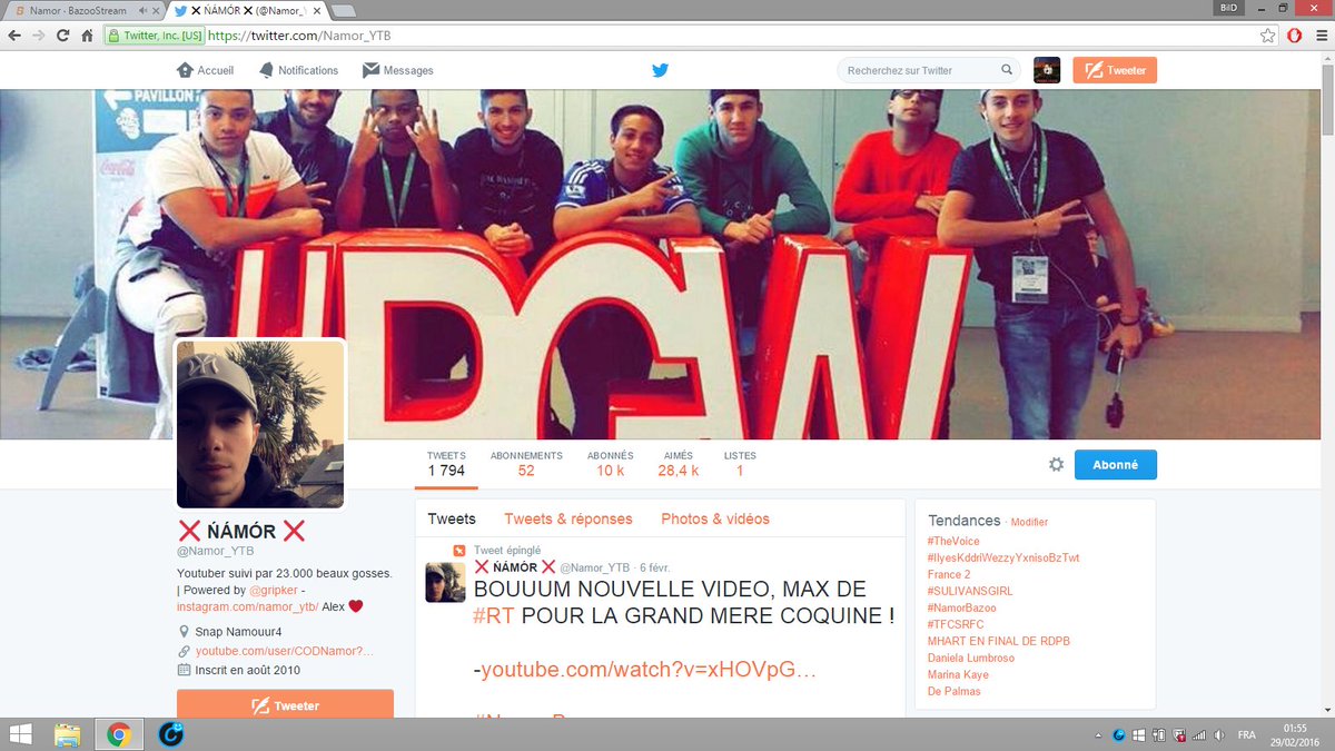 Pyrolyx69's tweet image. GG brow pour les 10 k @Namor_YTB