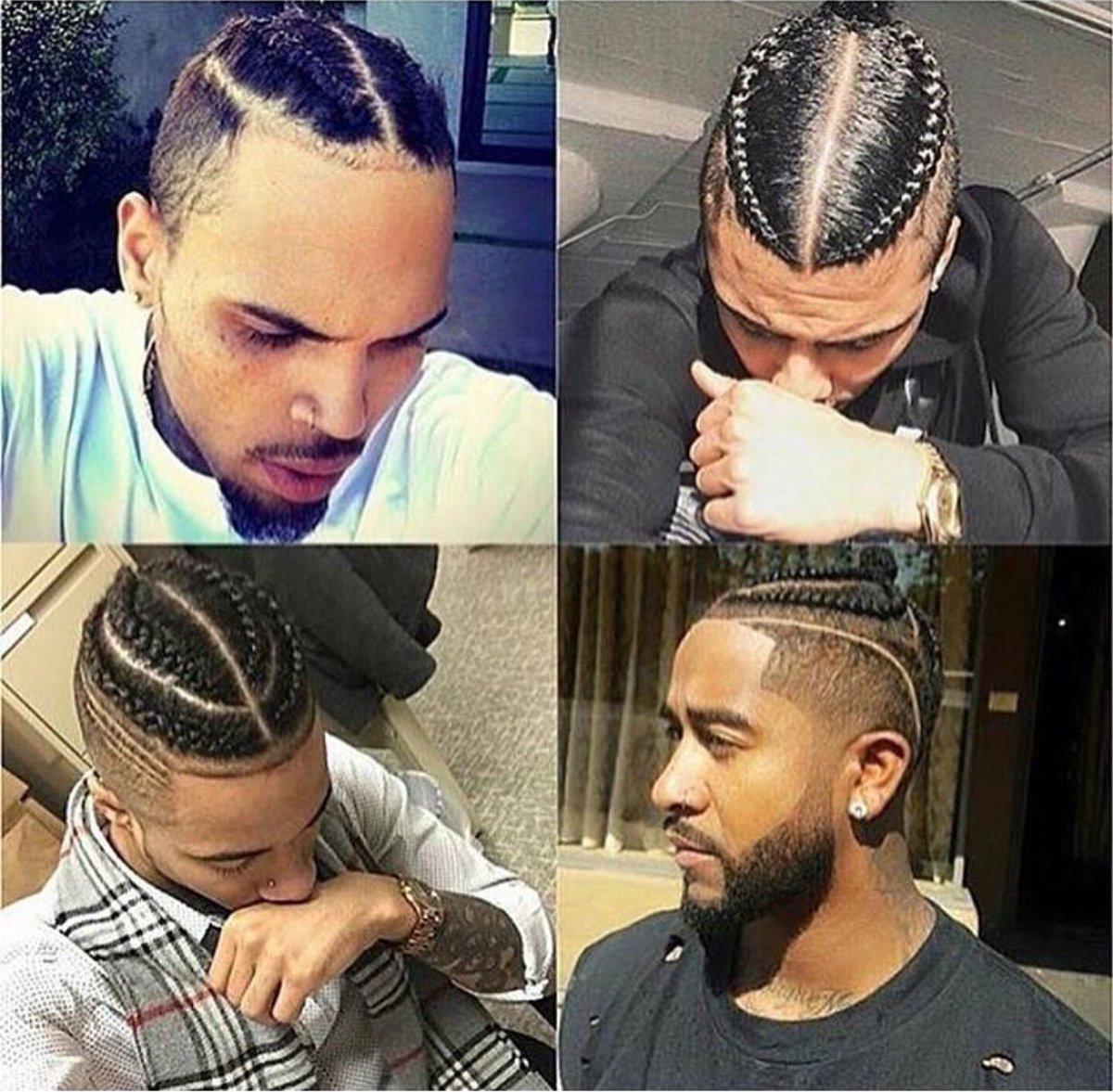 What do you y'all think about cornrows/braids on men 