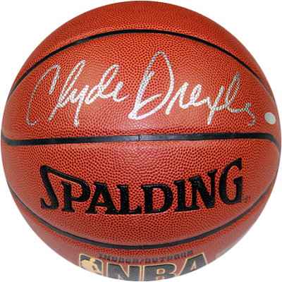 DraftLounge's tweet photo. 2nd Prize goes to @cmacdsop! Sweet signed Drexler ball! #DraftLounge #ClydeDrexler #DFS https://t.co/g62K3ta1TA