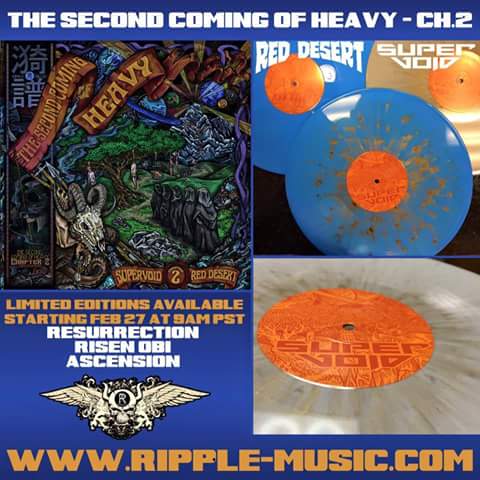 Vinyl on sale now and selling fast!! Get it here: ripplemusic.bigcartel.com
<a href="/RippleMusic/">Ripple Music</a>