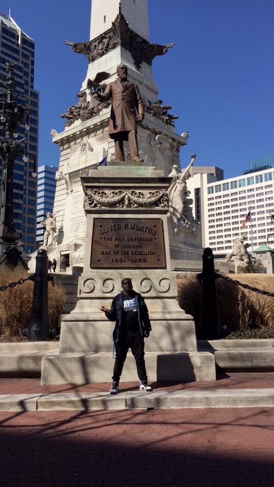 iTrackLawd's tweet photo. In downtown Indianapolis #2016NFLCombine https://t.co/vQk6WbdSRq