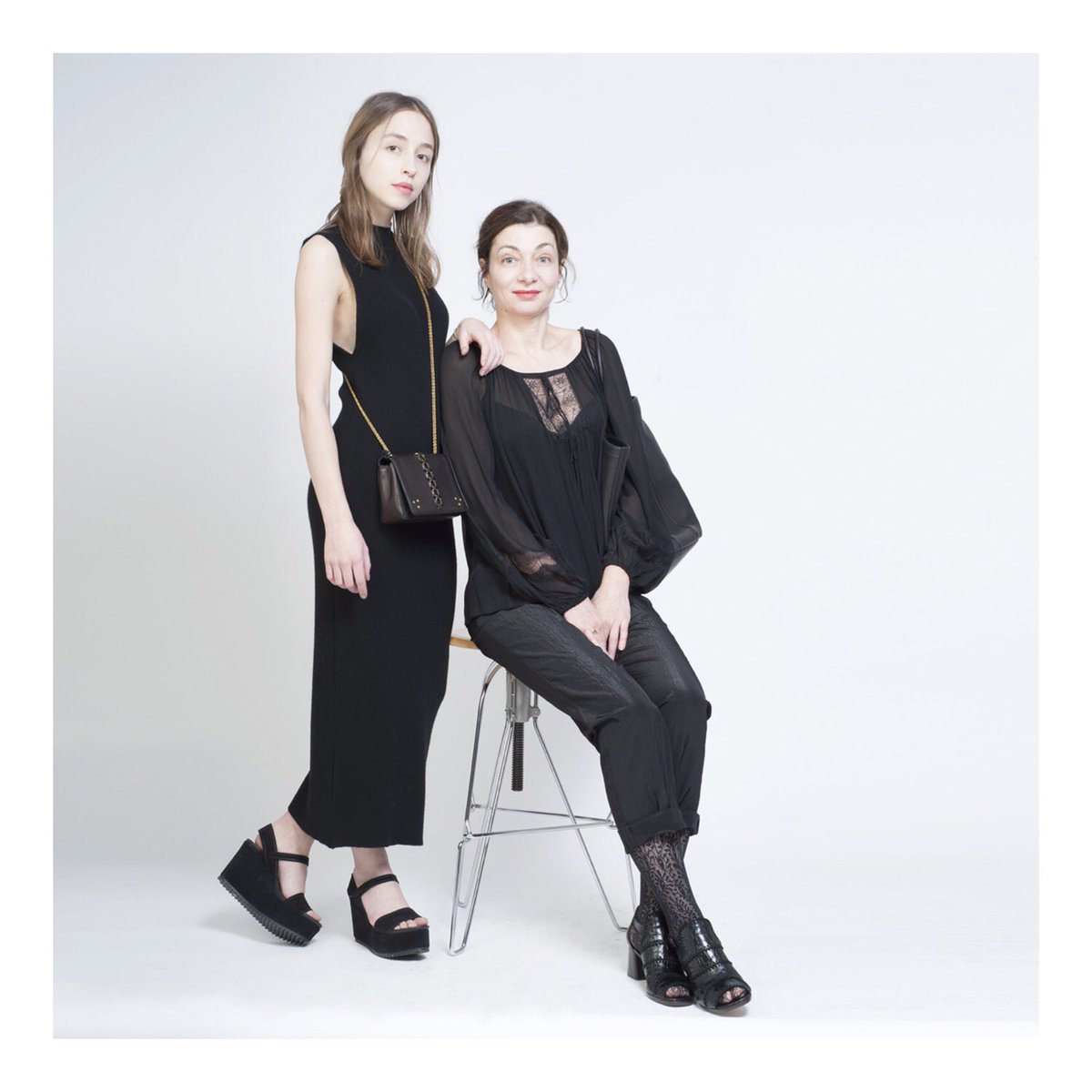 kisanstore's tweet photo. Shopping together is the best #motherdaughter #shopping #vanessabruno #jeromedreyfuss #robertclergerie #kisanstore https://t.co/5QcGew16cX