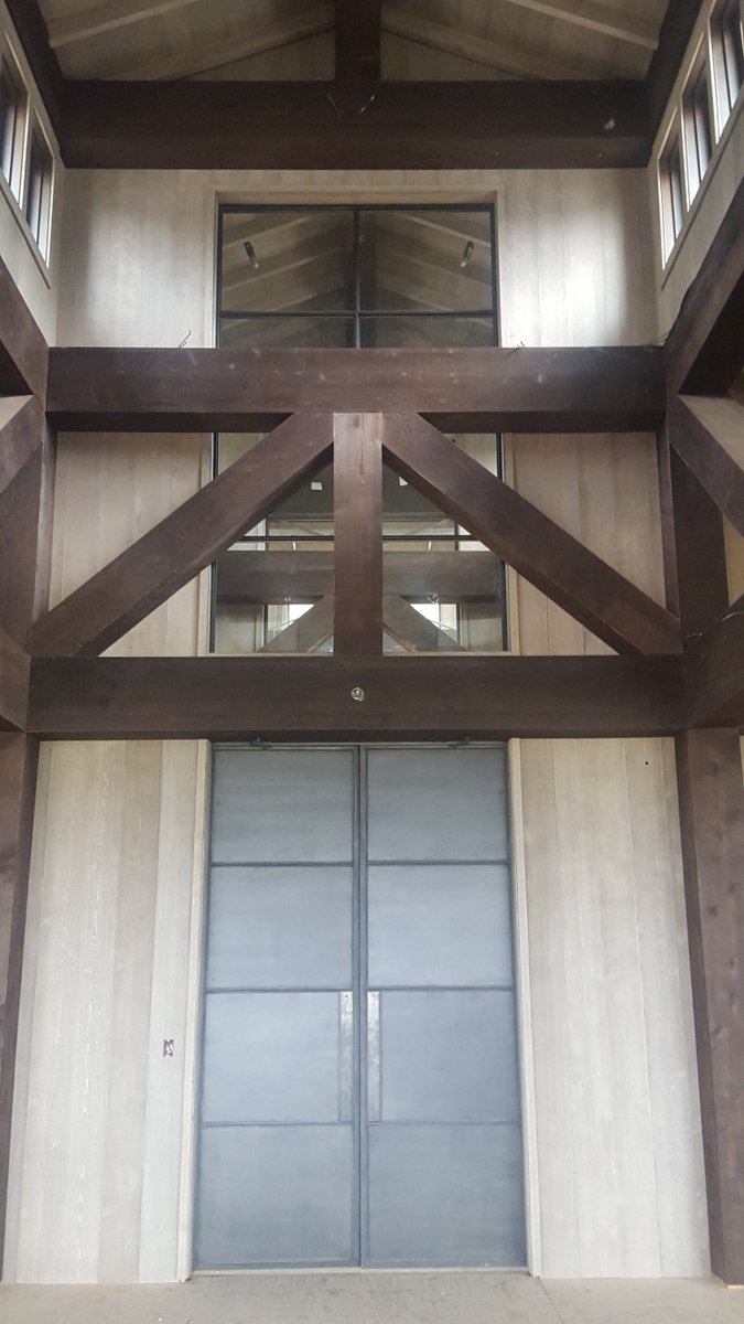 We'll be opening these doors soon... #DavisEstates #NapaValley #NewWinery