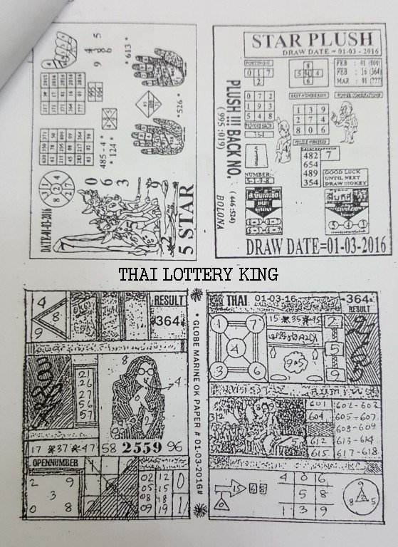 Paper last today lottery thailand Thai Lottery