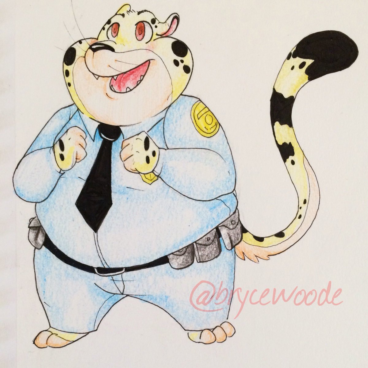 brycewoode's tweet photo. Already planned two trips to see @DisneyZootopia! Can't wait to see my favorite crime fighter: Benjamin Clawhauser;) https://t.co/LpZZjQIiPa
