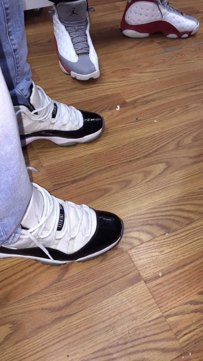 Retro_JAYs's tweet photo. #Kotd #greytoe13s #concord11s 💥 https://t.co/FBTs1verb6