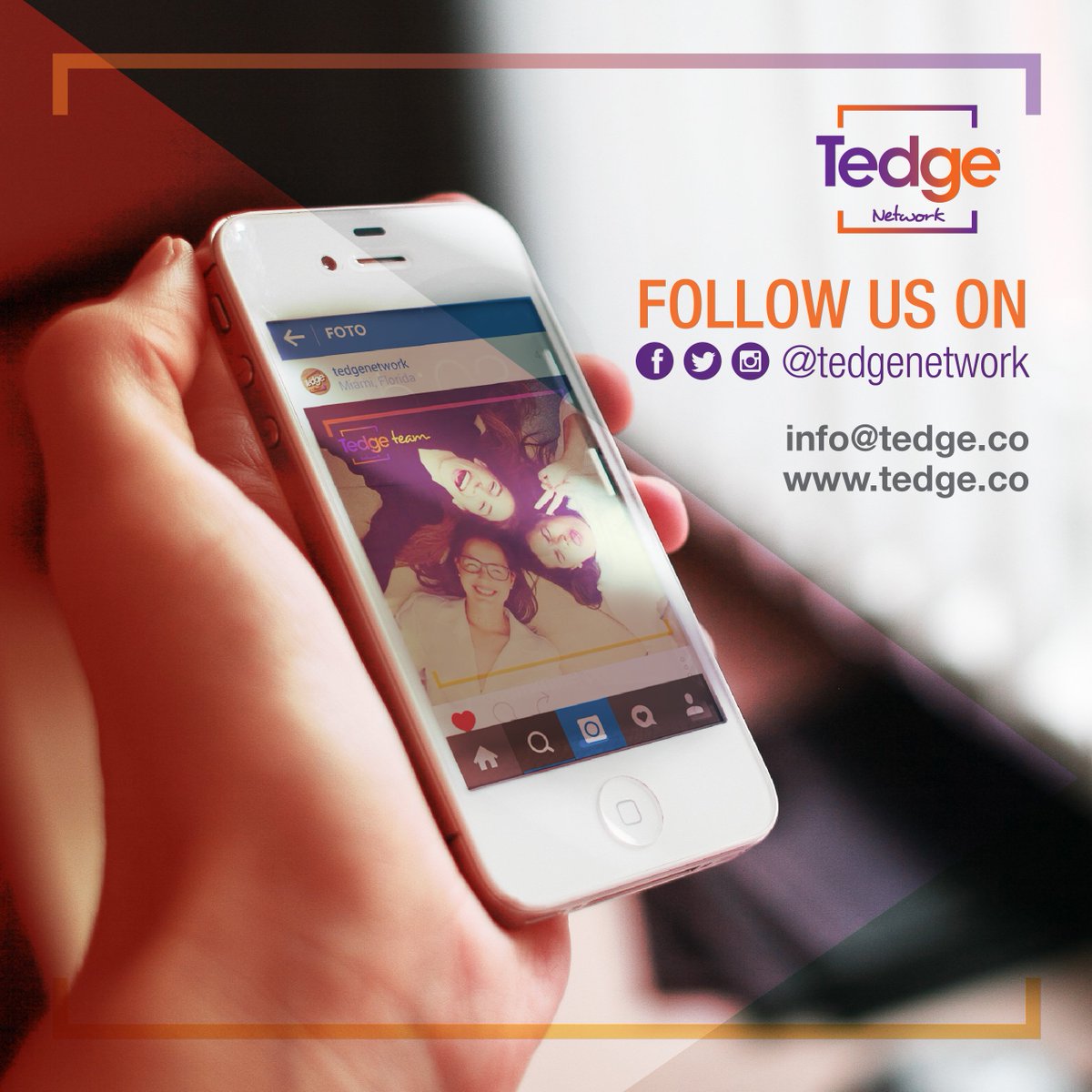 TedgeNetwork's tweet photo. Follow Us #BeTEDGE #TEDGEgeneration https://t.co/kpPfqeahD0