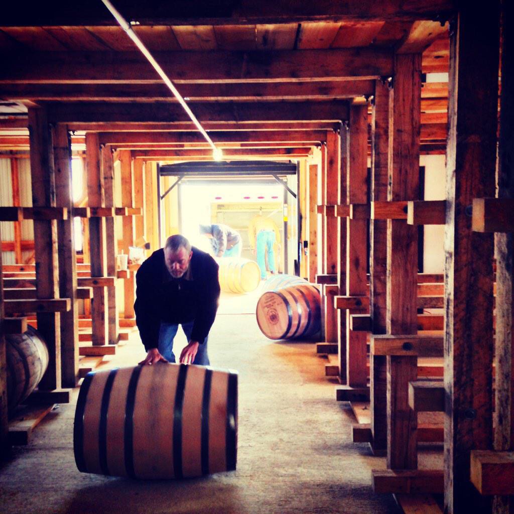 WTDistillery's tweet photo. No, We didn't miss the #BourbonClassic, our authentic bourbon is aging until full maturation #sleeping giant https://t.co/5hTNAvAMsK