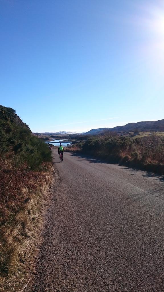JOG to Altnaharra done! Show your support and keep donating at: justgiving.com/FranCuttsJOGLE #jogle <a href="/sportrelief/">Sport Relief</a> #unite