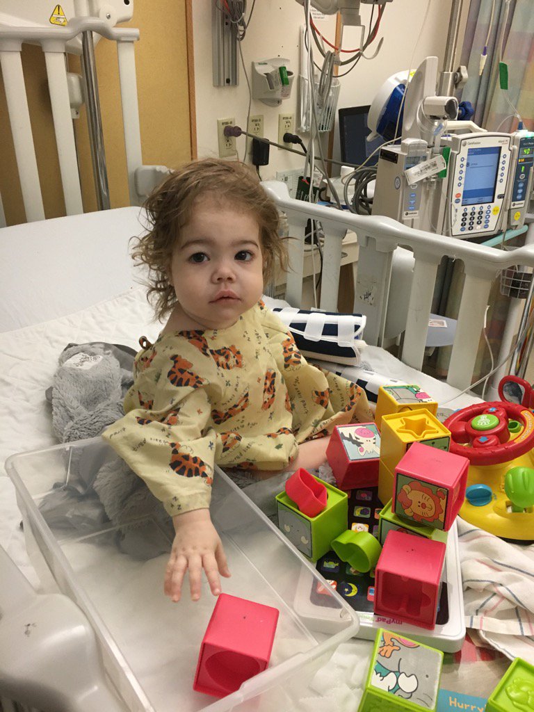 D1_Athens's tweet photo. After a rough first 48 hours my daughter is the toughest little girl I know! #PrayForJadyn https://t.co/BBhNqOxugm