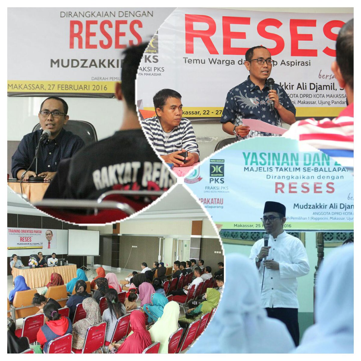 mudzakkiralidj's tweet photo. #ResesDapil1Makassar @rakyatkudotcom  @tribuntimur @RakyatSulsel @pksmakassar https://t.co/1ZmdBFf2aT