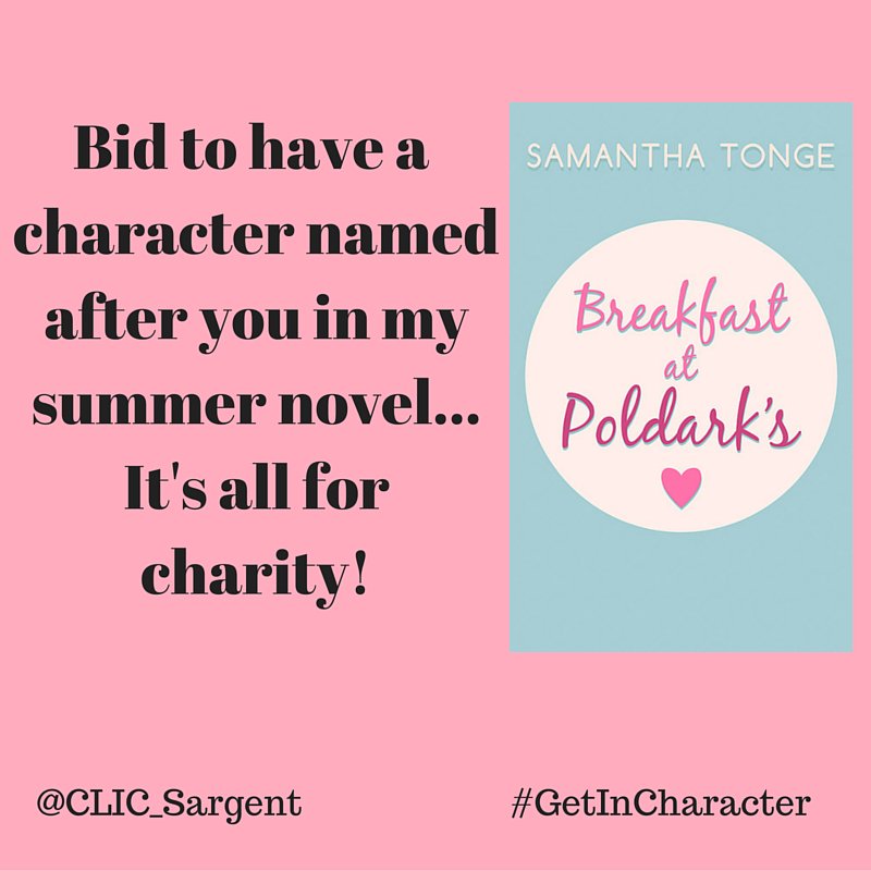 SamTongeWriter's tweet image. It's for cancer charity @CLIC_Sargent #getincharacter Bid now! #amreading  #kindle ebay.co.uk/itm/2015281777…
